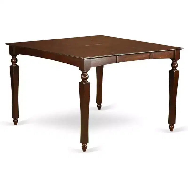 HomeStock Counter Height Dining Set Black Butterfly Leaf Table 8 Chairs