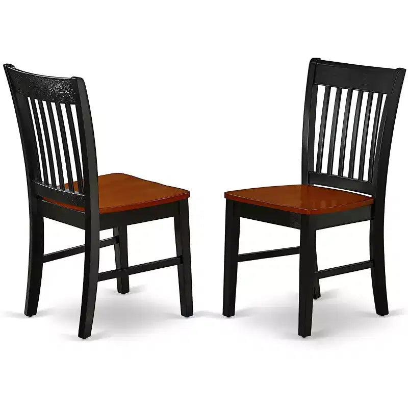 HomeStock 9 Piece Dining Room Table Set Black Cherry Square Table with Butterfly Leaf