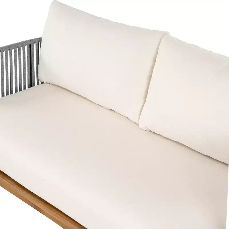 Christopher Knight Home Foisy Outdoor Metal 8-Seater Chat Set with Rope Woven