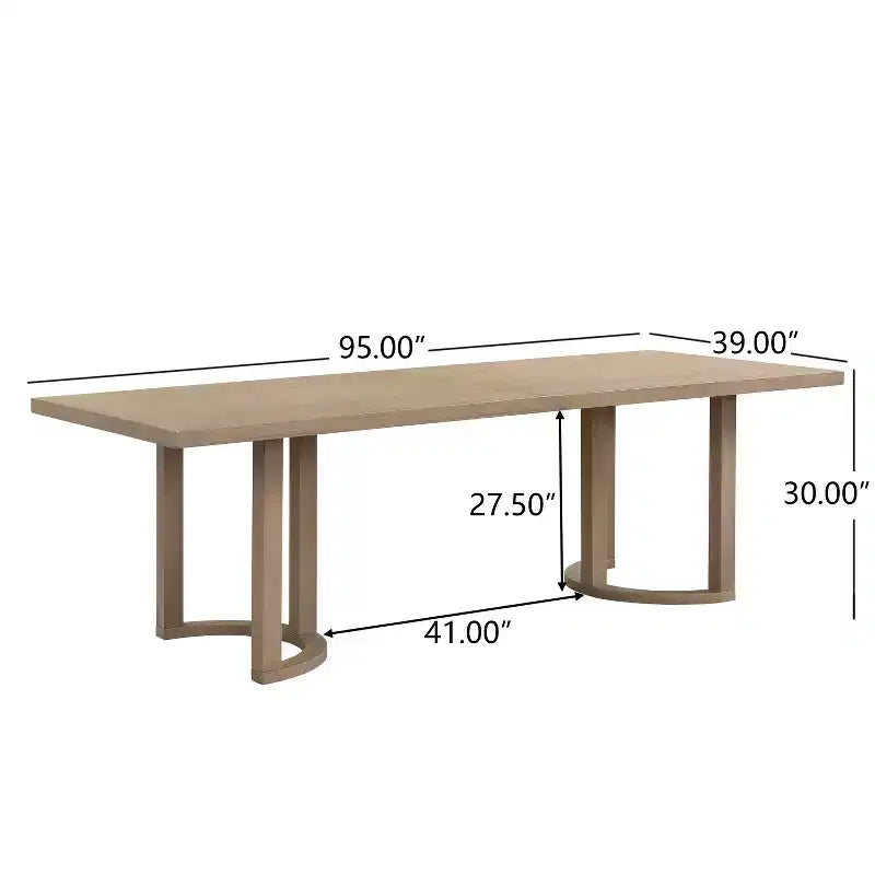 Christopher Knight Home Dason 7 Piece Mid-Century Modern Dining Set with Upholstered Chairs and Minimalist Table