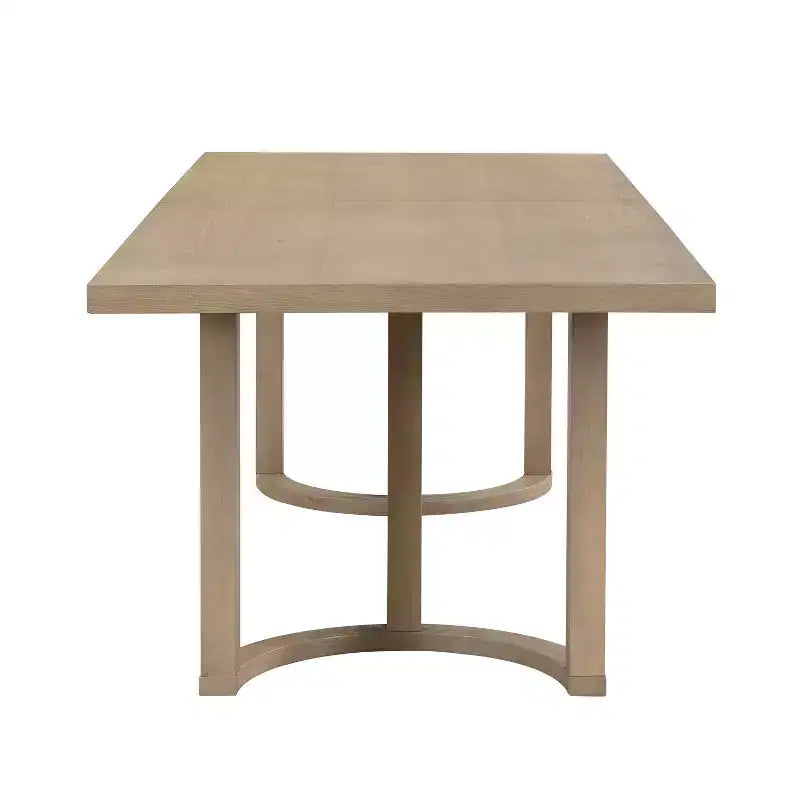 Christopher Knight Home Dason 7 Piece Mid-Century Modern Dining Set with Upholstered Chairs and Minimalist Table