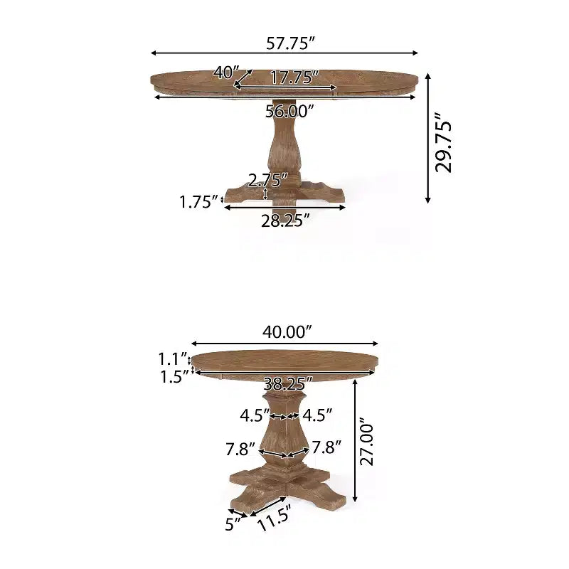 Christopher Knight Home Cotterell Contemporary Fabric Upholstered Wood 5 Piece Expandable Dining Set