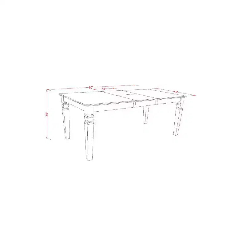 Dinette Table Set with Chairs - Kitchen Dining Room Table Set