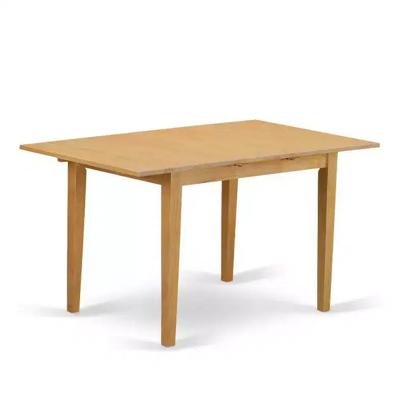Dinette Set 3Pc Rectangle Table w/ Leaf & 2 Parsons Chairs - Southwestern Oasis Design