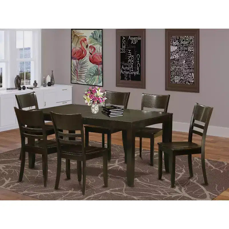 Elegant Dining Set - Table & Chairs