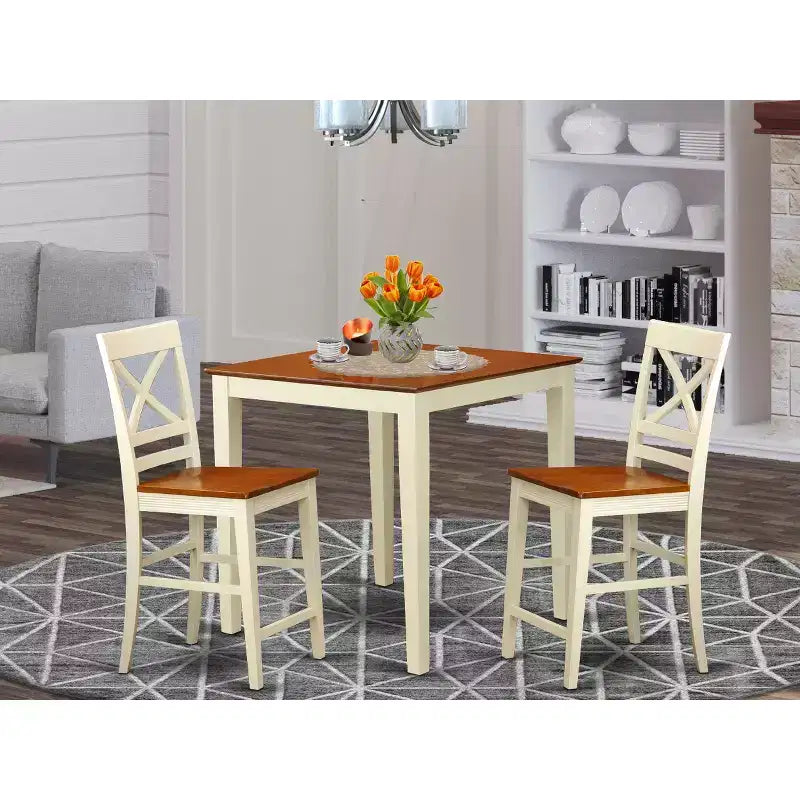 Counter Height Table Set - Pub Table & Chairs - Modern Dining Room Furniture