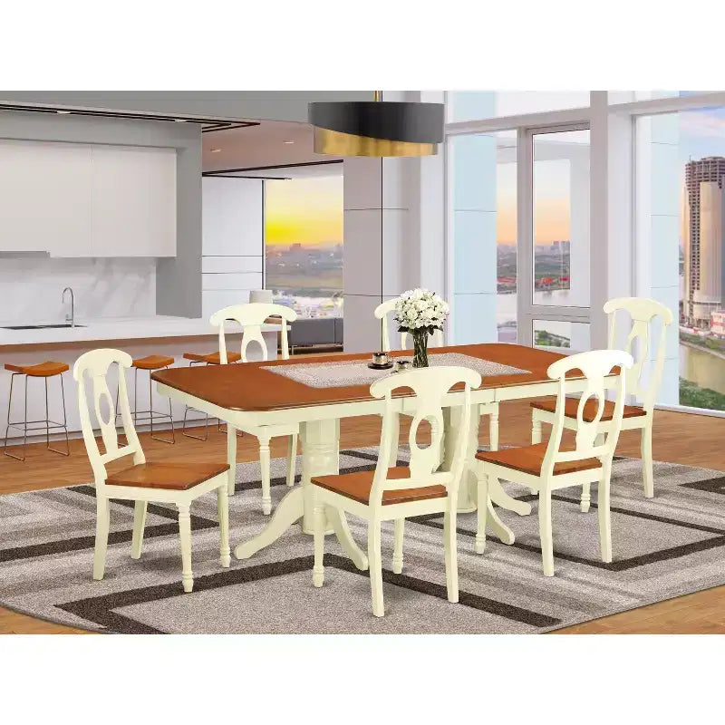 Southwestern Dining Room Set - Table & Chairs - Modern Kitchen Set