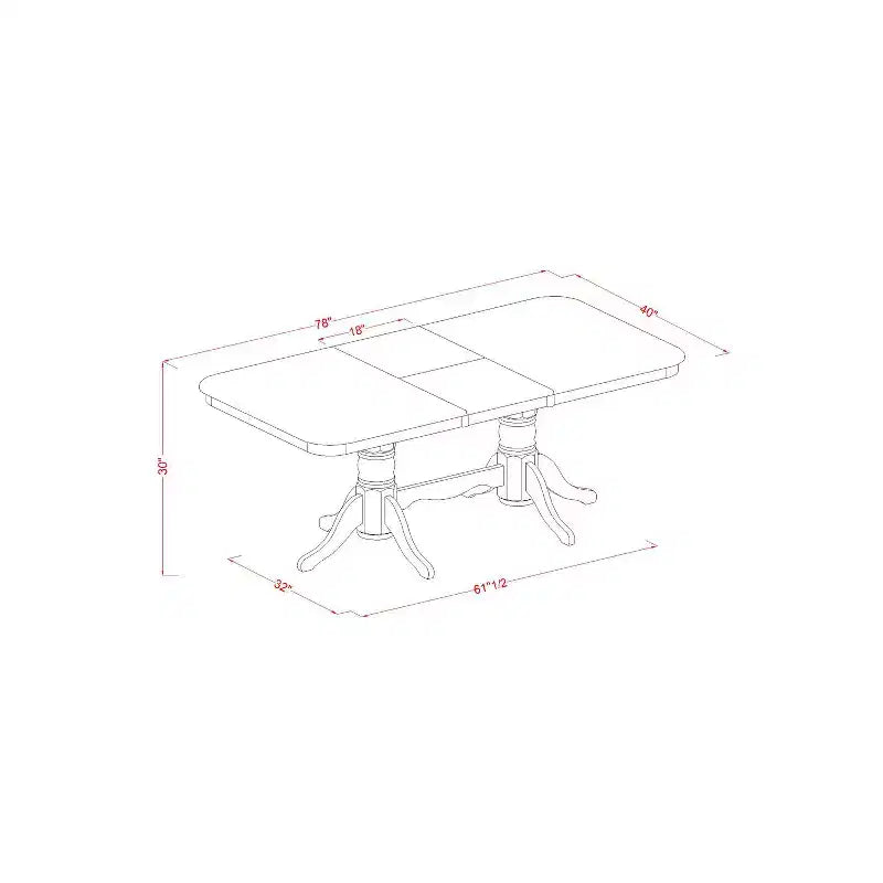 Southwestern Dining Room Set - Table & Chairs - Modern Kitchen Set