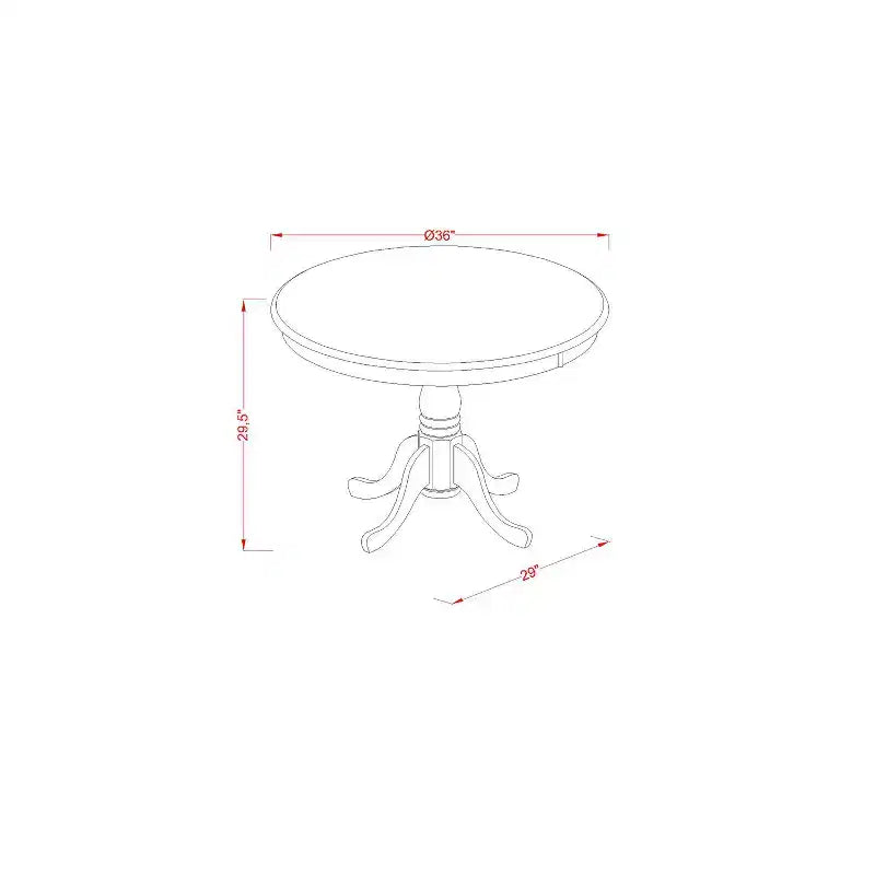 Kitchen Table Set with 2 Chairs - Dining Table and Chair Set for Small Spaces