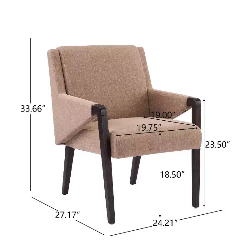 Christopher Knight Home Harish Modern 7 Piece Rubberwood Linen Upholstered Dining Set with Rectangular Table