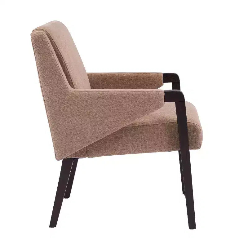 Christopher Knight Home Harish Modern 7 Piece Rubberwood Linen Upholstered Dining Set with Rectangular Table