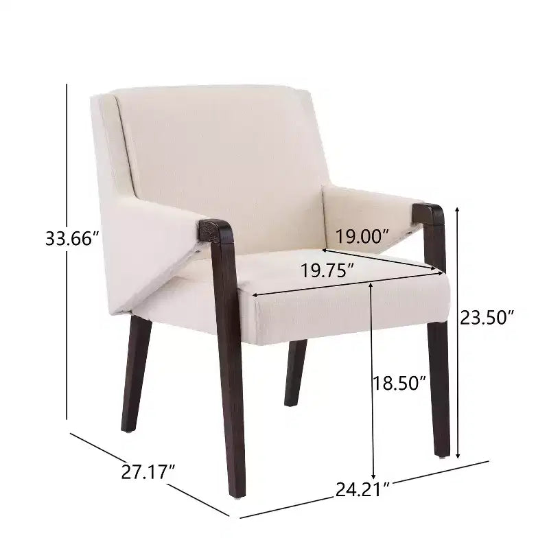 Christopher Knight Home Selena 7 Piece Mid-Century Modern Upholstered Dining Chairs with Rectangle Table