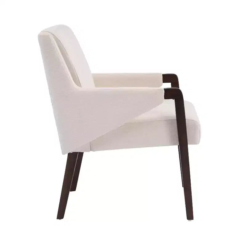 Christopher Knight Home Selena 7 Piece Mid-Century Modern Upholstered Dining Chairs with Rectangle Table