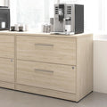 2-Drawer Lateral File Cabinet with Locking Drawers & Full-Extension Ball Bearing Slides