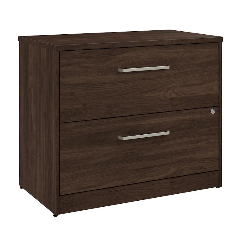 2-Drawer Lateral File Cabinet with Locking Drawers & Full-Extension Ball Bearing Slides