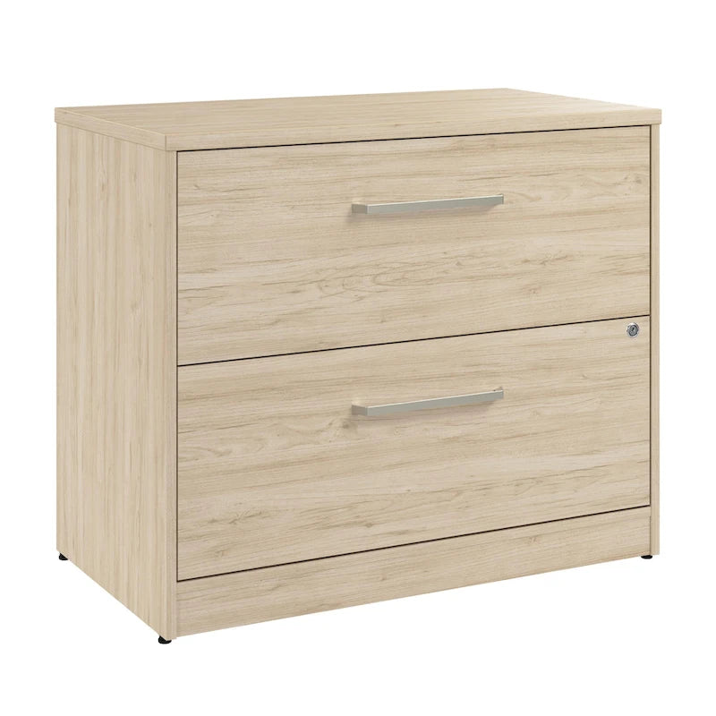 2-Drawer Lateral File Cabinet with Locking Drawers & Full-Extension Ball Bearing Slides