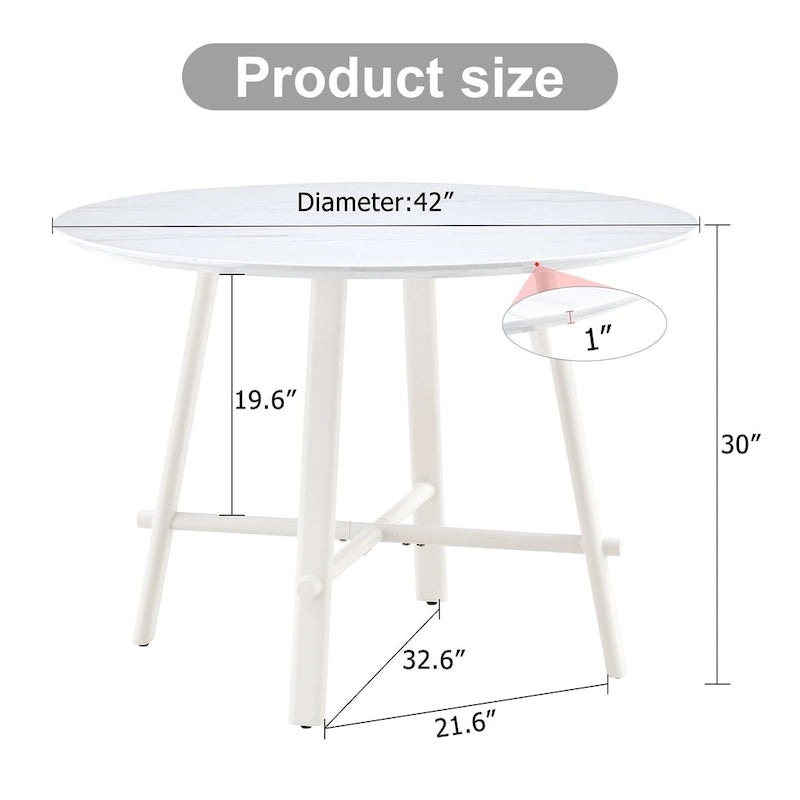 42 Modern Minimalist Round Dining Table