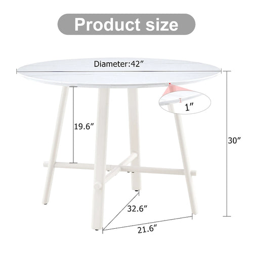42 Modern Minimalist Round Dining Table