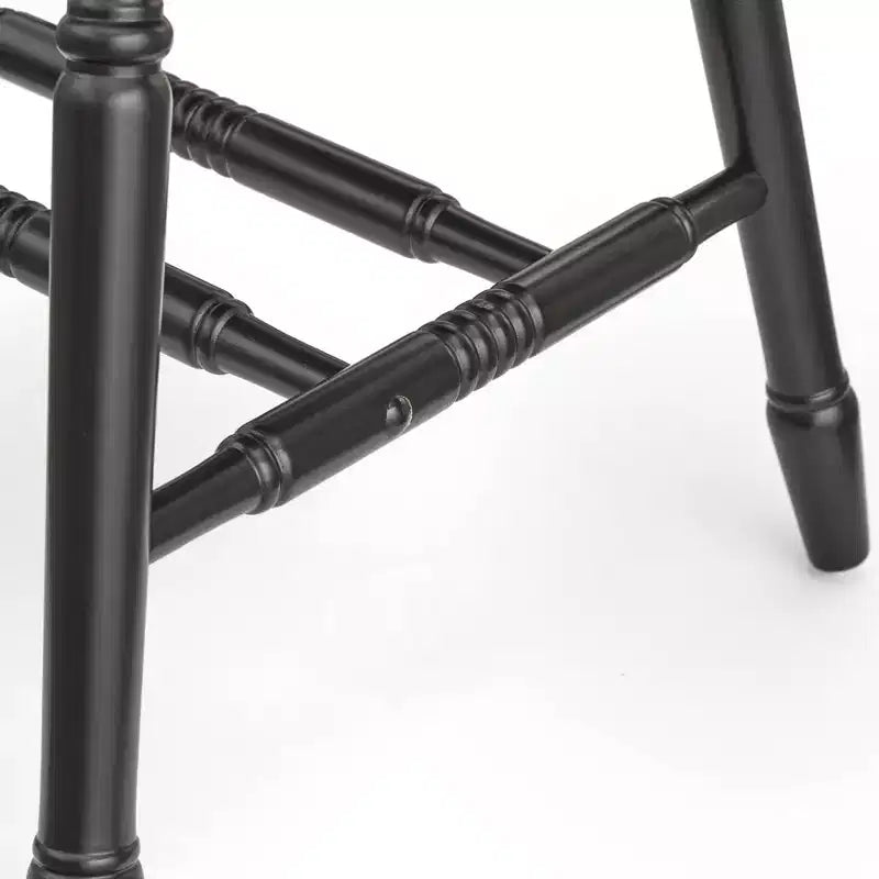 Buylateral 7pc Lancaster Farmhouse Solid Wood Extendable Dining Table Set