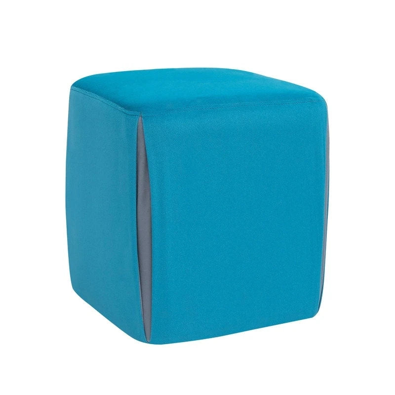 Small Square Velvet Ottoman Footrest Stool – Lightweight & Multi-Use