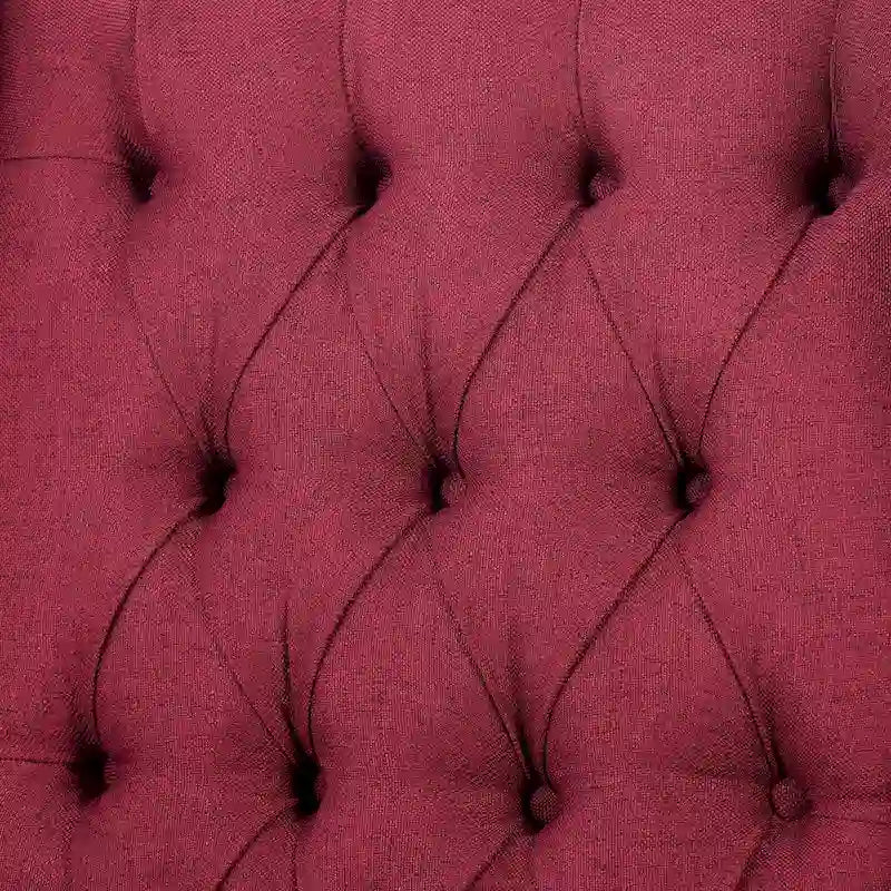 Tufted Wingback Manual Recliner Chair