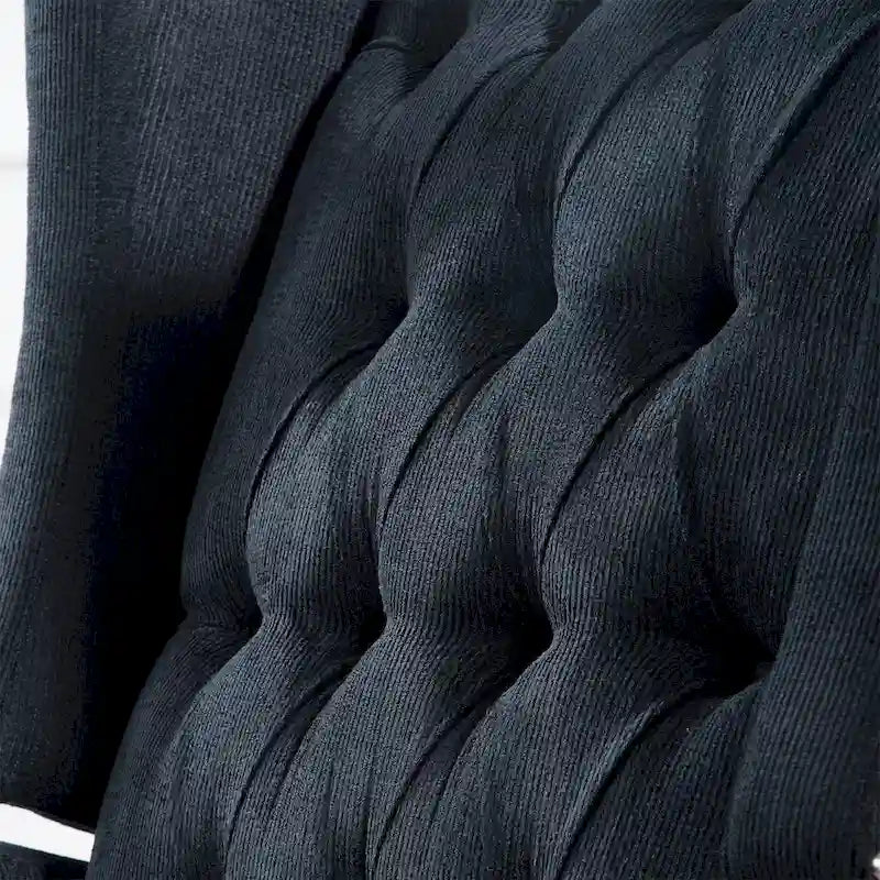 Tufted Wingback Manual Recliner Chair
