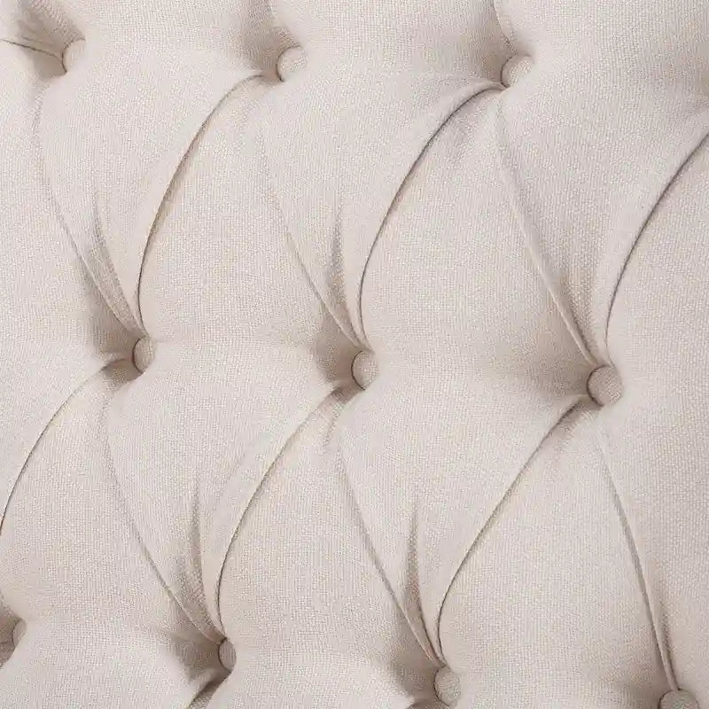 Tufted Wingback Manual Recliner Chair