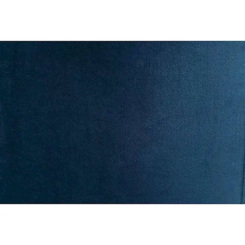 Velvet Upholstered Bench with Gold Arc Metal Base