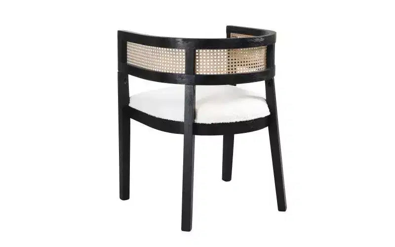 Christopher Knight Home Avery 7pc Cane and Rubberwood Upholstered Dining Set