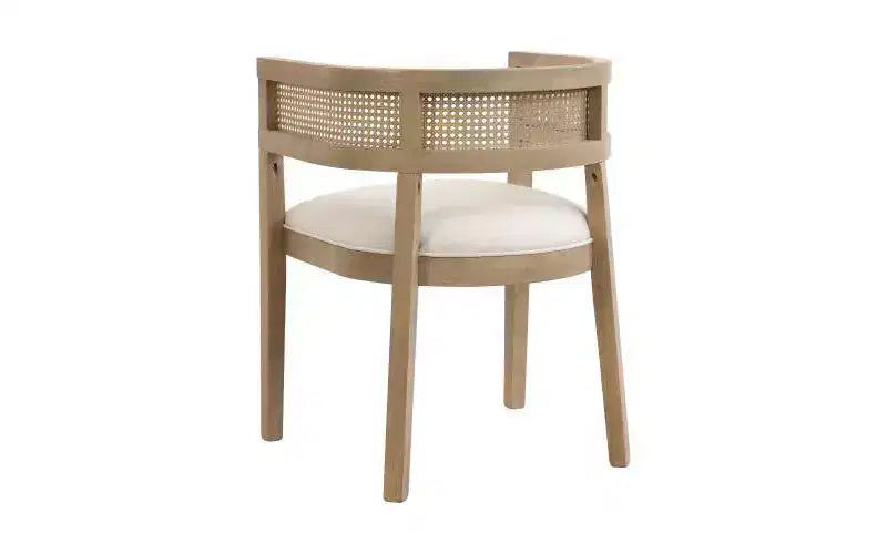 Christopher Knight Home Avery 7pc Cane and Rubberwood Upholstered Dining Set