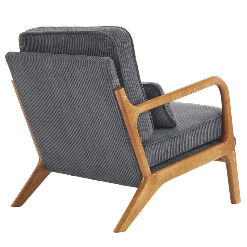 Mid Century Modern Upholstered Accent Chair